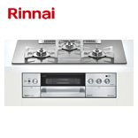 リンナイ ビルトインコンロ RHS72W22E4R2D-STW デリシア 都市ガス用12A13A